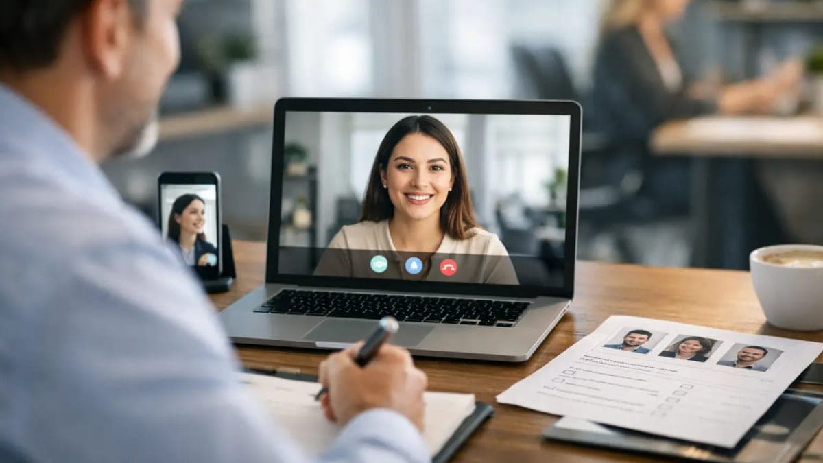 مراجعات التقييم عبر الفيديو لتطوير كفاءة التوظيف