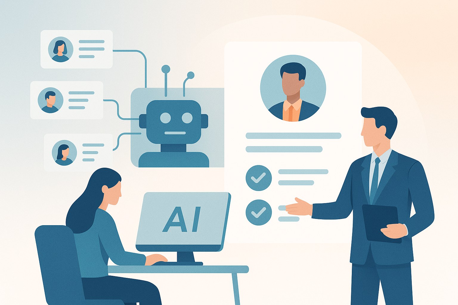 Qué debe demostrar el software de reclutamiento AI Verify