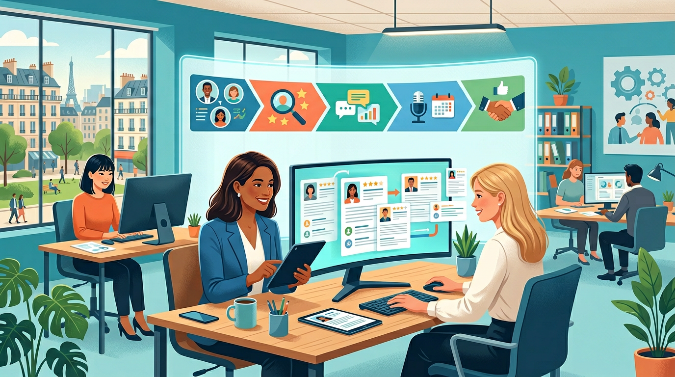 Présélection CV et entretien asynchrone pour PME et petites équipes RH